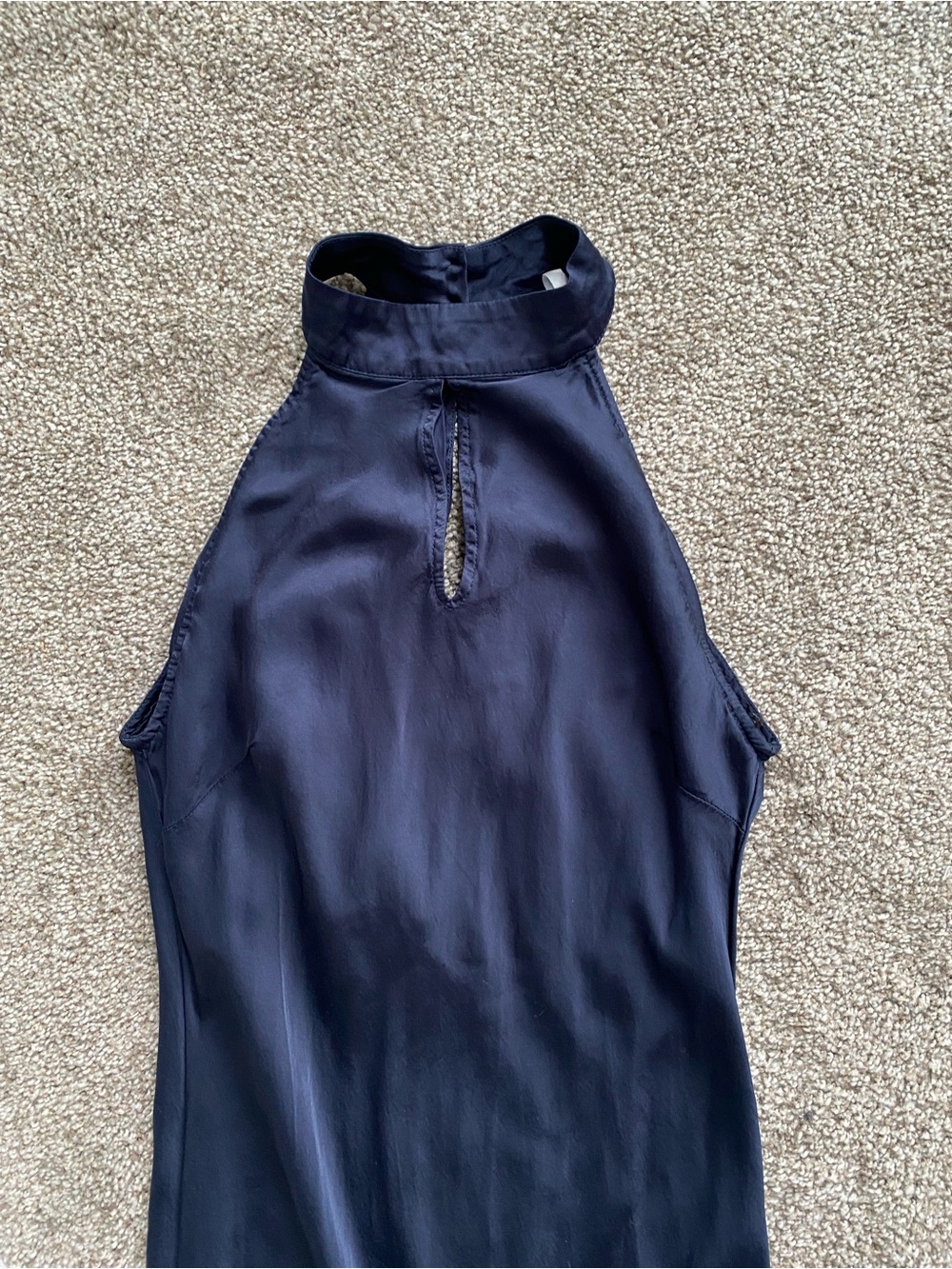 Young Fabulous & Broke Navy Halter Midi Dress - Picture 4 of 8